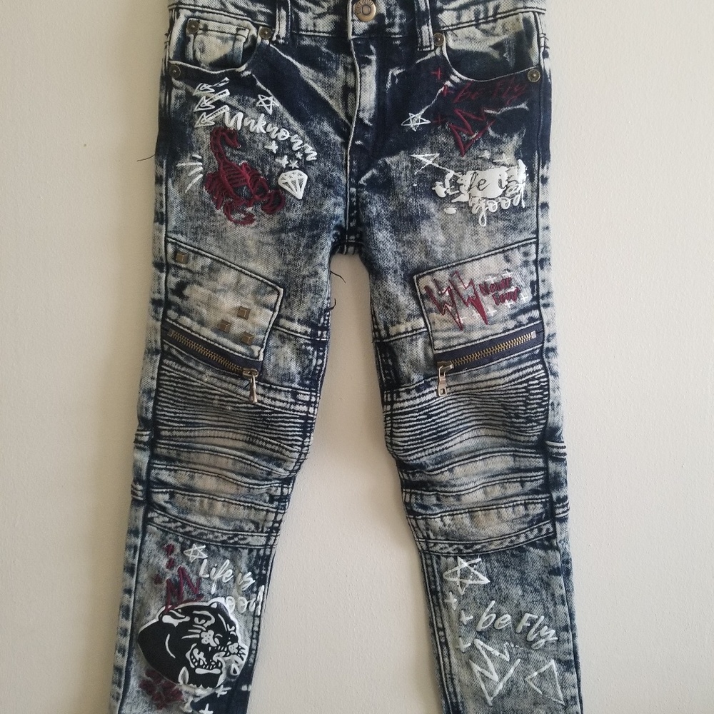 Creative kids jeans